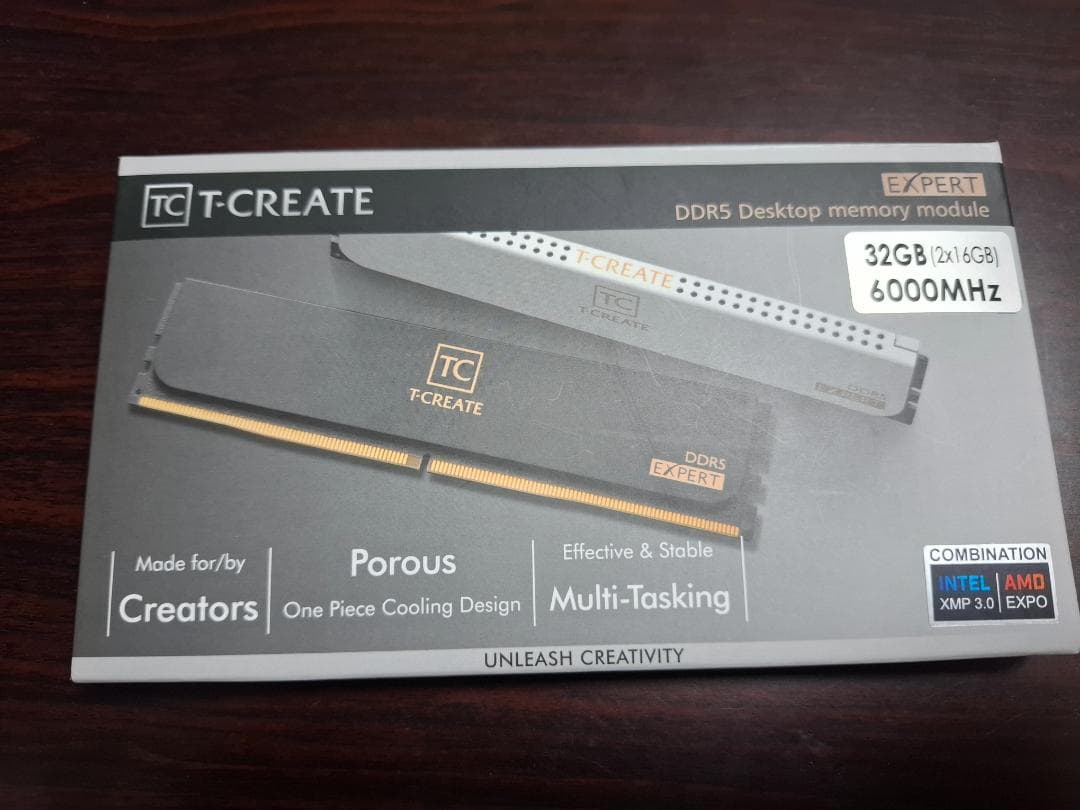 DDR5-6000 32GB(16GB×2) CL38