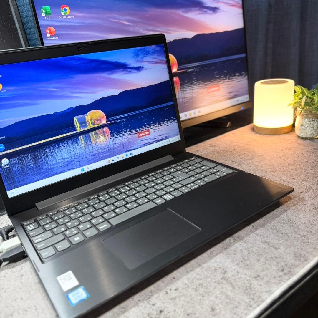 Lenovoノートパソコン 8世代 i7 8GB 新品SSD HDD500 静音