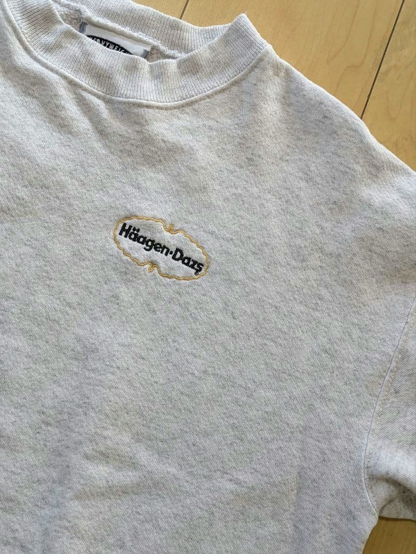 【企業ロゴ】90s ハーゲンダッツ Lee USA製 ヴィンテージスウェット