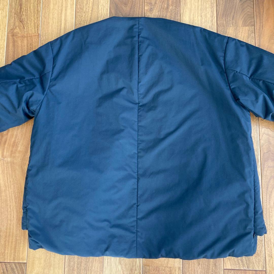 美品ステイトオブマインドリバーシブルキルティングコート　M 黒