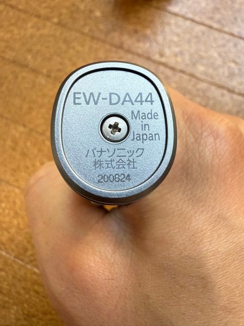 【美品】Panasonic 電動歯ブラシ本体 グレー EW-DA44 ケース付き