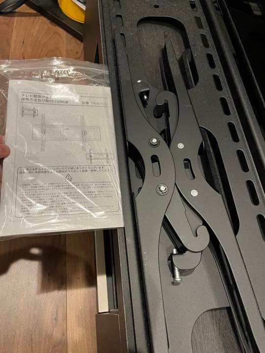 テレビPanasonic、テレビ台、テレビ掛けセット