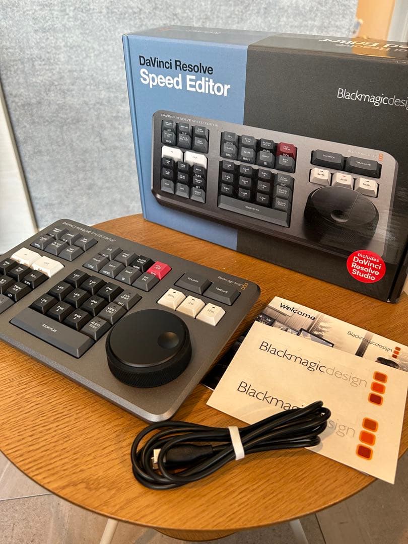 [新品]DaVinci Resolve スピードエディタキーボード