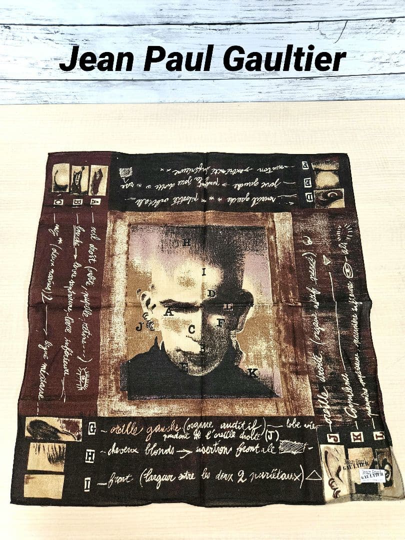 【新品】Jean Paul Gaultier☆ハンカチ☆1999SS