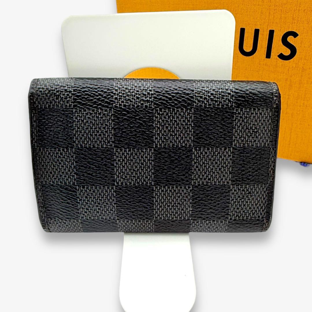 【美品】　ルイヴィトン　6連　キーケース　ダミエグラフィット　ミュルティクレ6