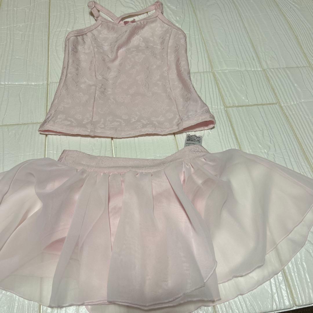 新品チャコット　スカート付きレオタード　110 バレエ