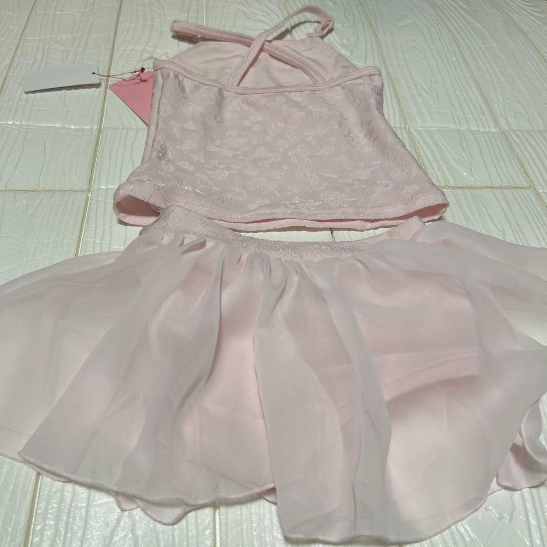 新品チャコット　スカート付きレオタード　110 バレエ