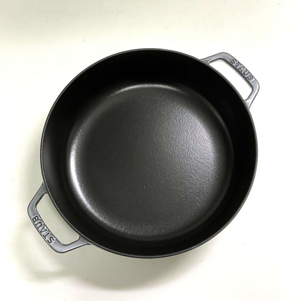 ストウブ　ブレイザー　ソテーパン　グレー　26センチ