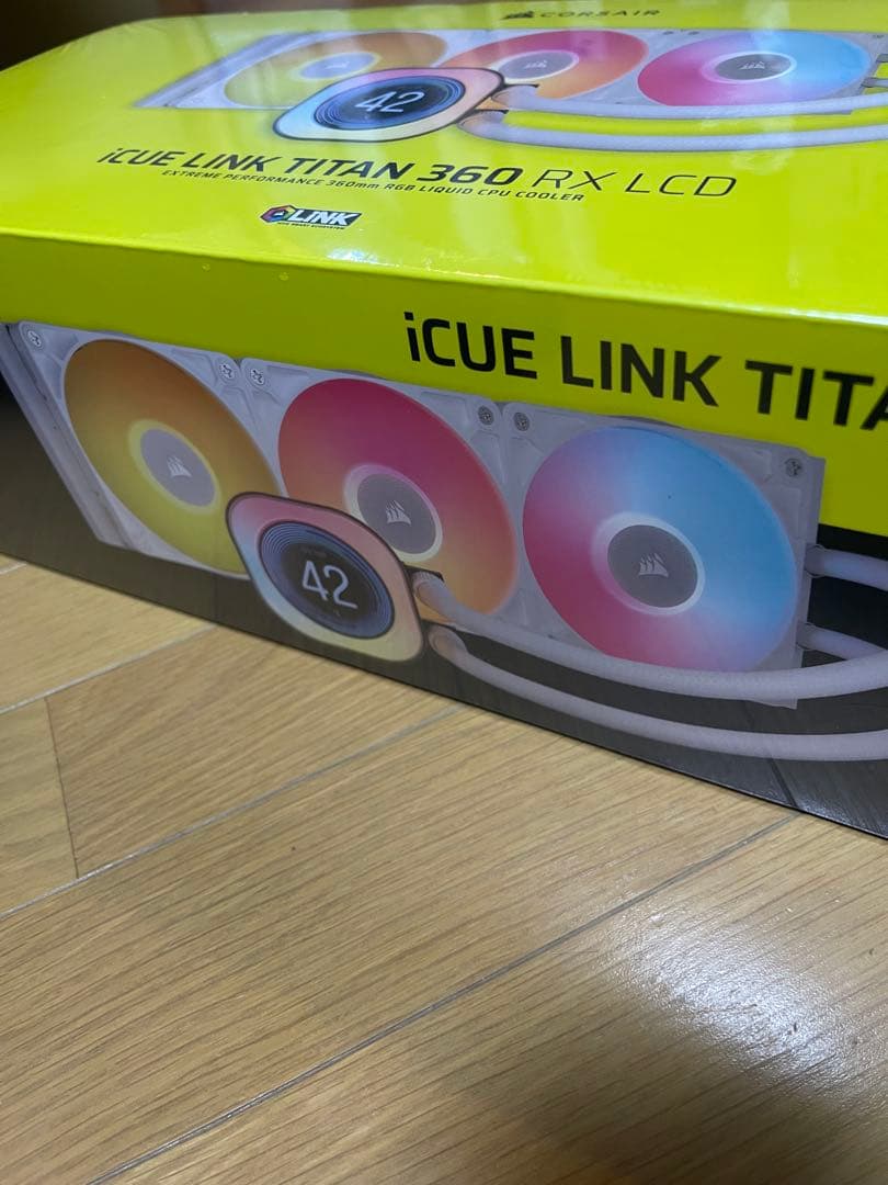 iCUE LINK TITAN 360 RX LCD RGB液体CPUクーラー