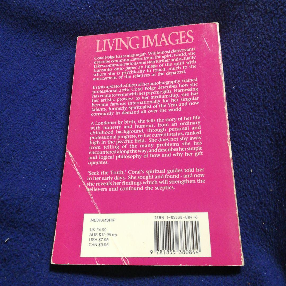 洋書 LIVING IMAGES by Polge (Signed)