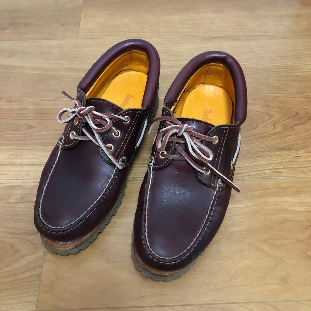 Timberland ３アイレット バーガンディ ２６cm