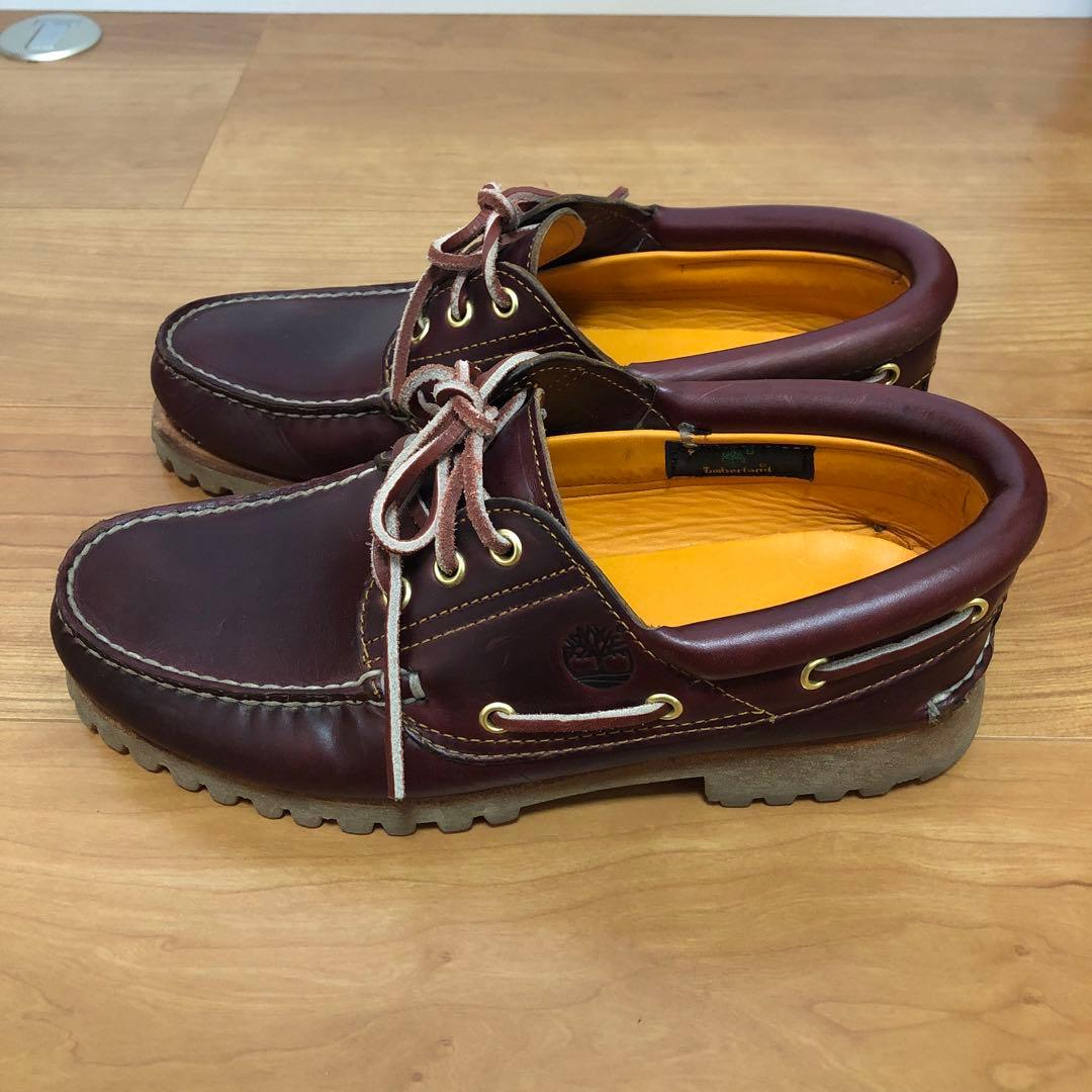 Timberland ３アイレット バーガンディ ２６cm