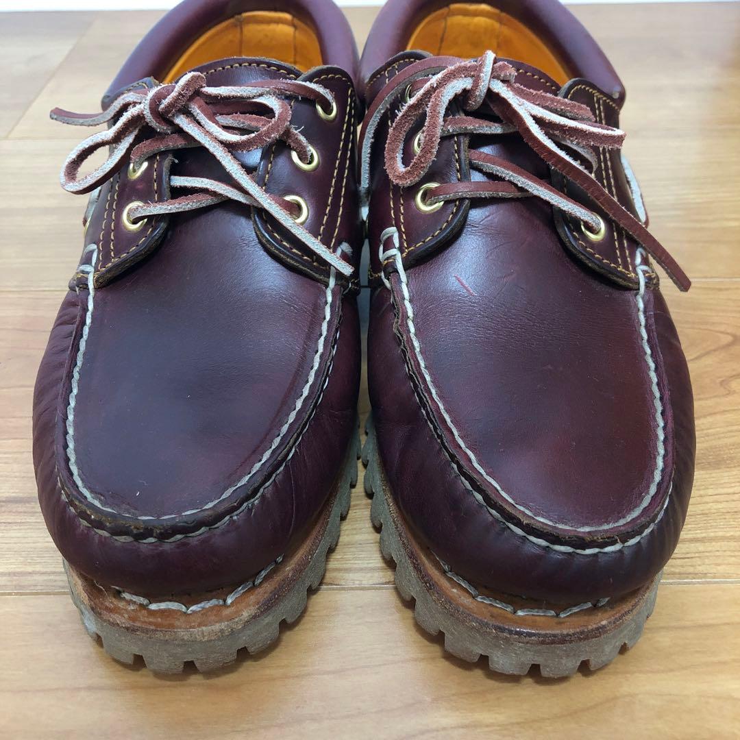 Timberland ３アイレット バーガンディ ２６cm