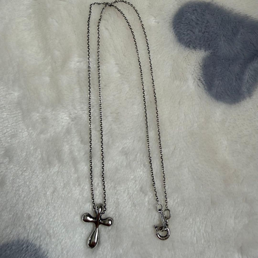 TIFFANY&Co. ティファニークロスネックレス エルサ・ペレッティ