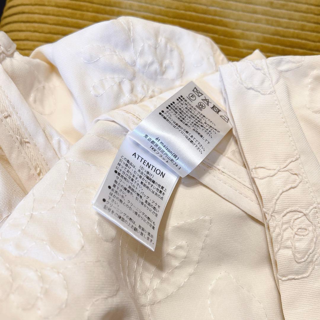 あめり様♡Eaphi PATCHWORK EMBROIDERY LACE JA…