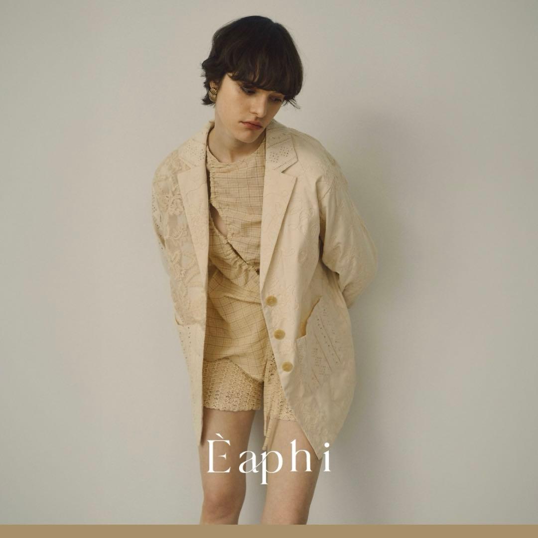 あめり様♡Eaphi PATCHWORK EMBROIDERY LACE JA…