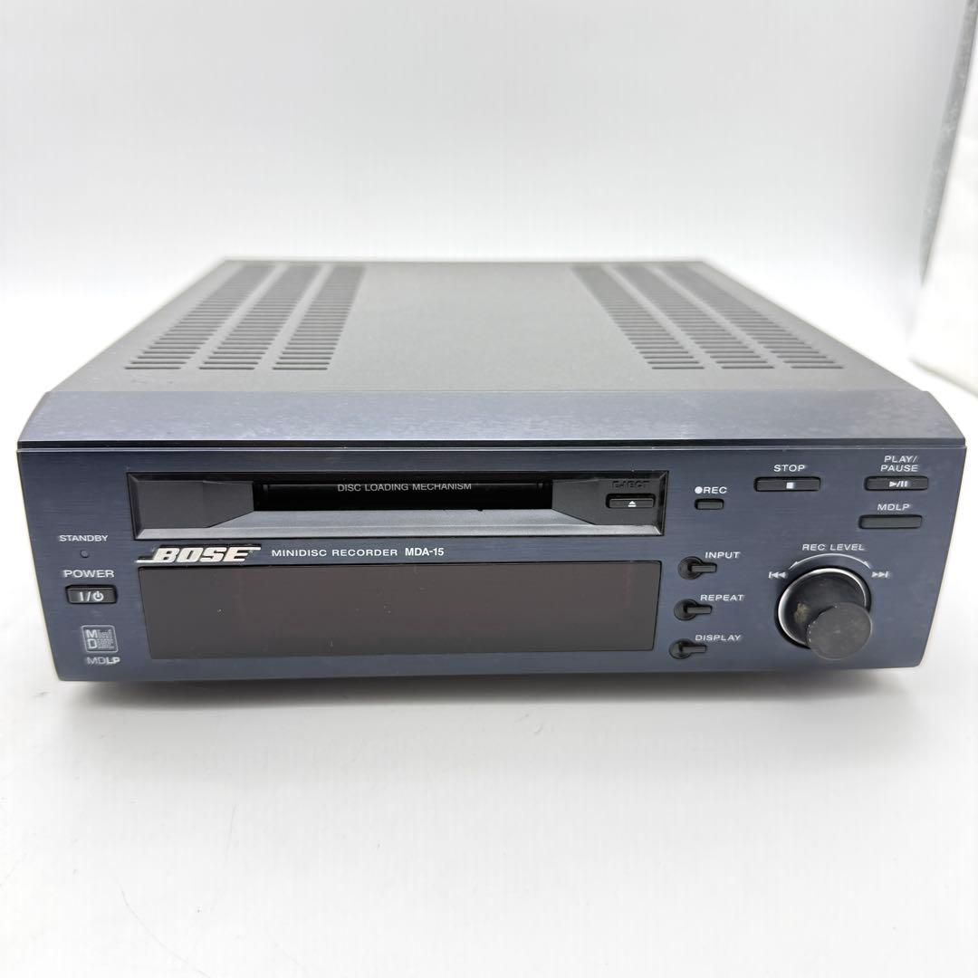 BOSE MDA-15 MDLP対応 MDレコーダーリモコン付 動作良好