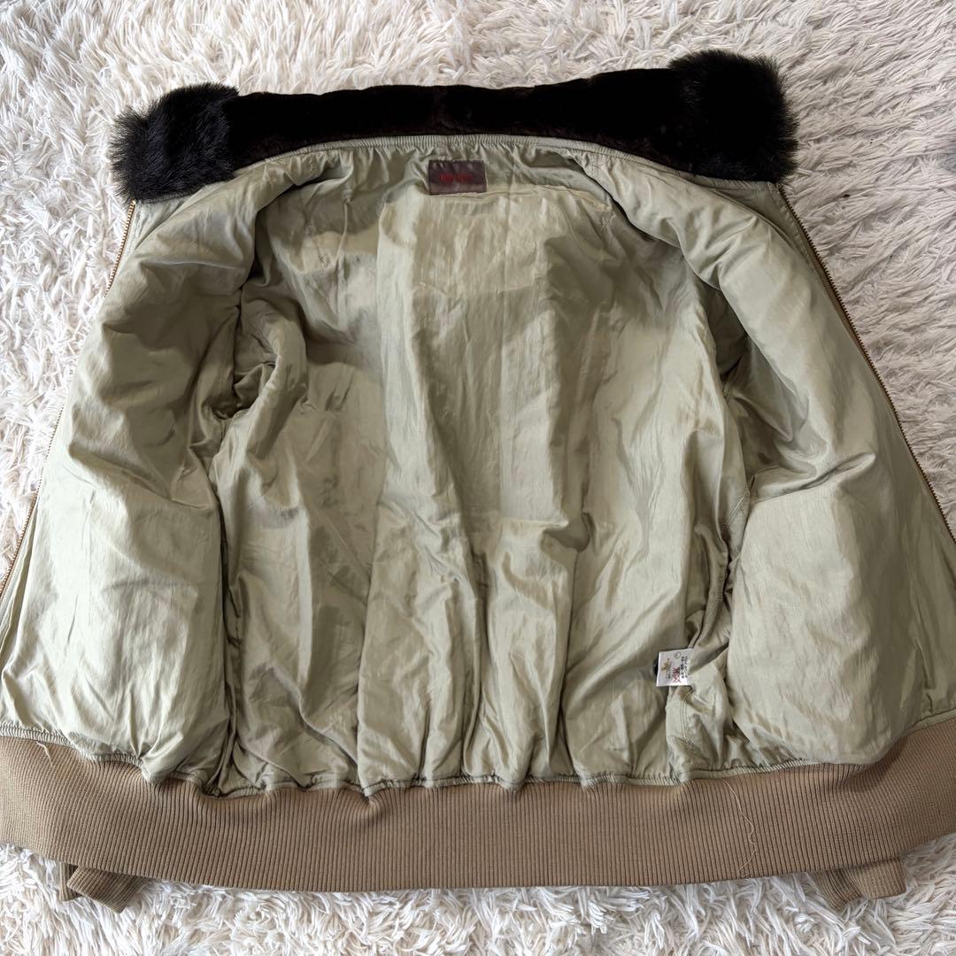 【専用✨希少】ピンクハウス 中綿 キルティングジャンパー ボアフード N-2B