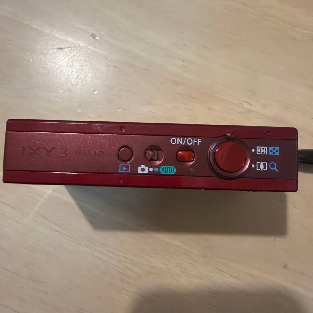 Canon IXY 3 レッド コンパクトデジタルカメラ