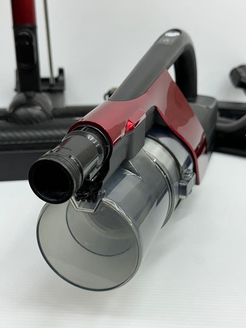 VC-CLX50 東芝　コードレス 掃除機　セット　中古　スティック　赤