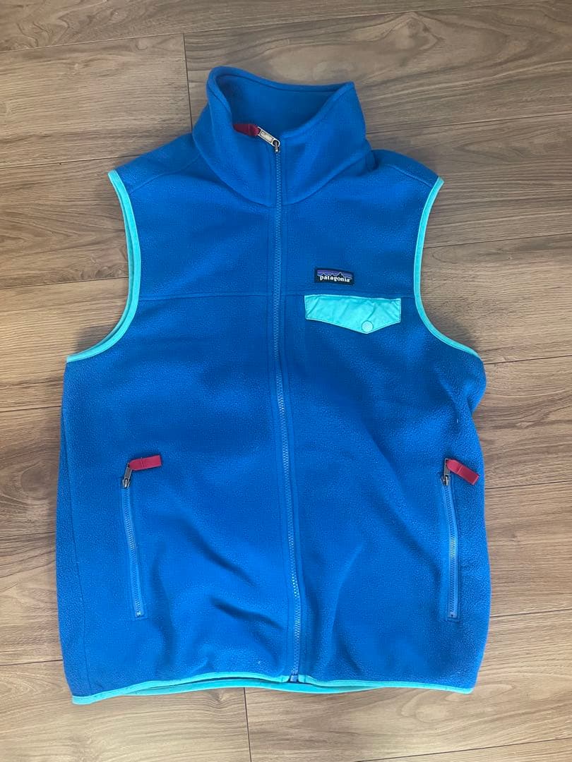 パタゴニア ライトウェイト シンチラ スナップT フリース ベスト メンズ M