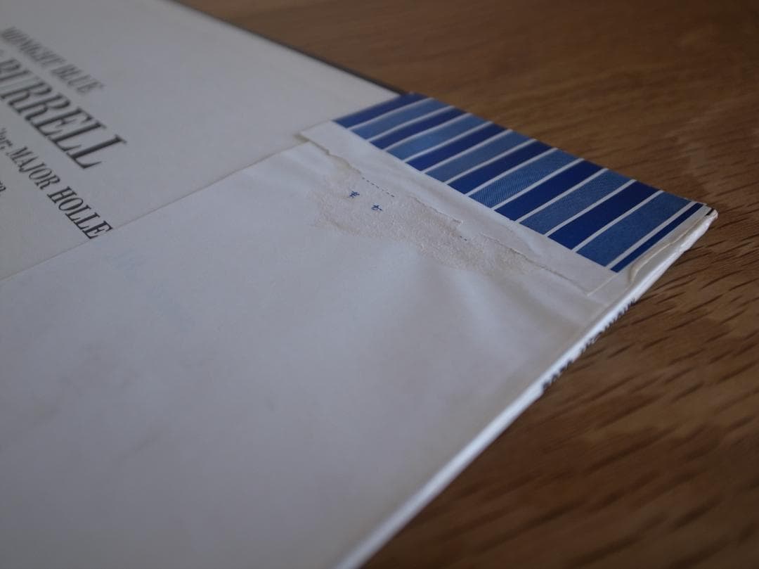 ケニー・バレル ミッドナイト・ブルー US盤 LP ブルーノート