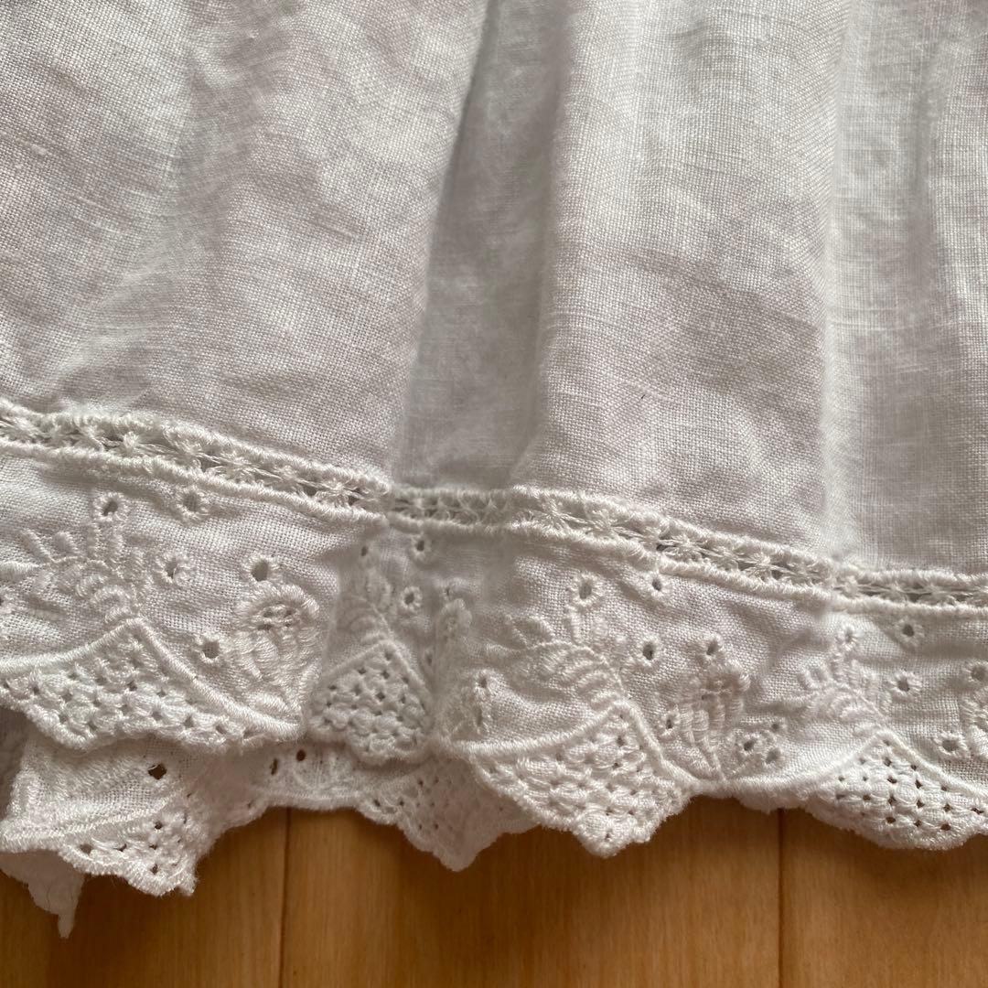 未使用2025AWネストローブ＊リネンスカラップ2wayチュニック