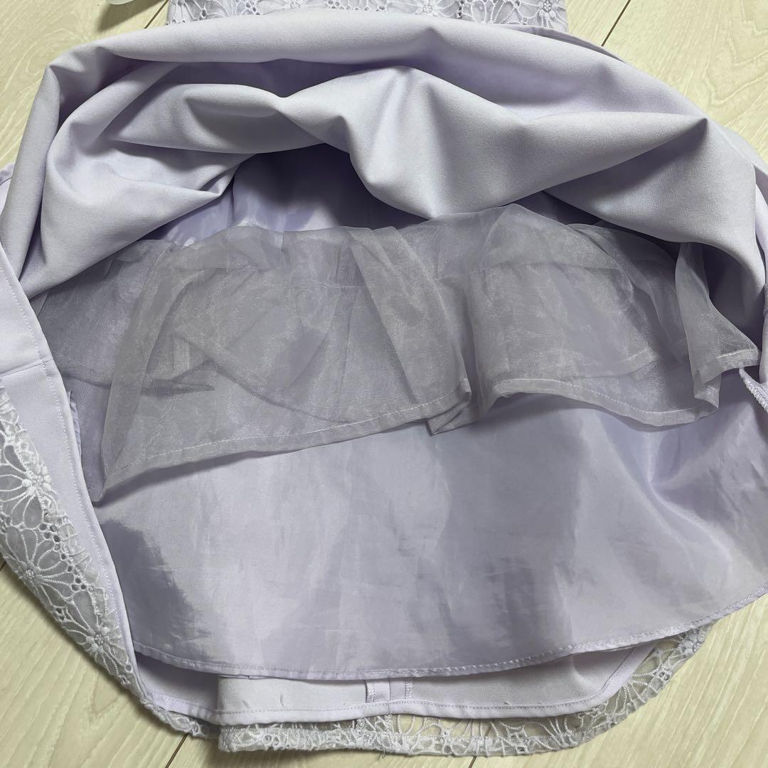 プティマイン　フォーマルワンピースセット　120 コサージュ付　入学式　卒園式