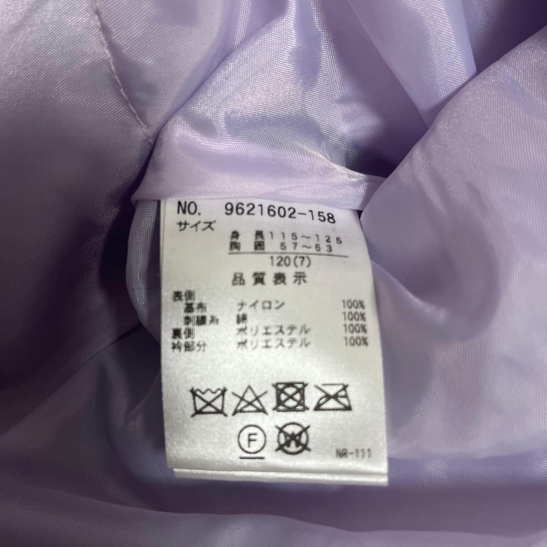 プティマイン　フォーマルワンピースセット　120 コサージュ付　入学式　卒園式