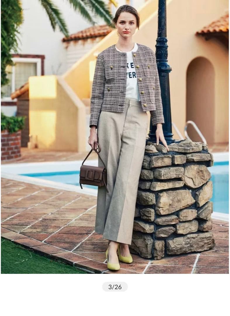 ドレステリア　DEVEAUX ツイードジャケット