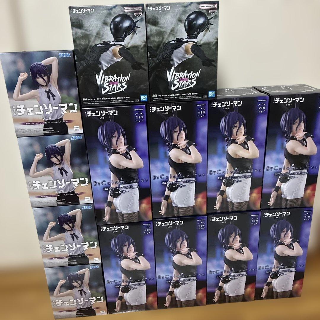 限定値下げ　レゼ編　チェンソーマン　レゼ　フィギュア　まとめ　プライズ　14点