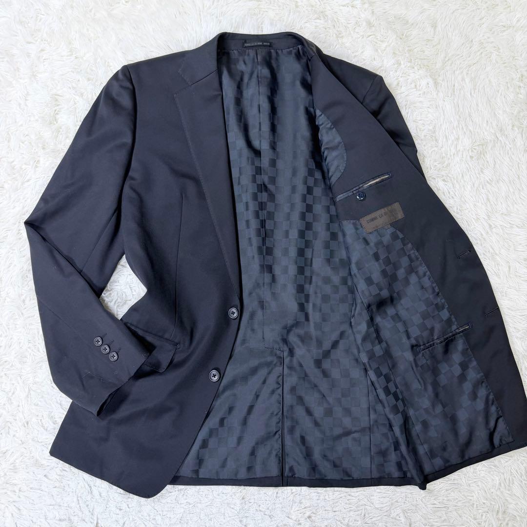 【最高級イタリア生地】コムサデモードメン×チェルッティ セットアップスーツ LL