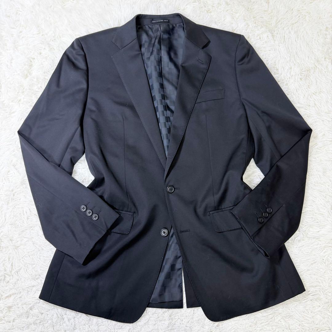 【最高級イタリア生地】コムサデモードメン×チェルッティ セットアップスーツ LL