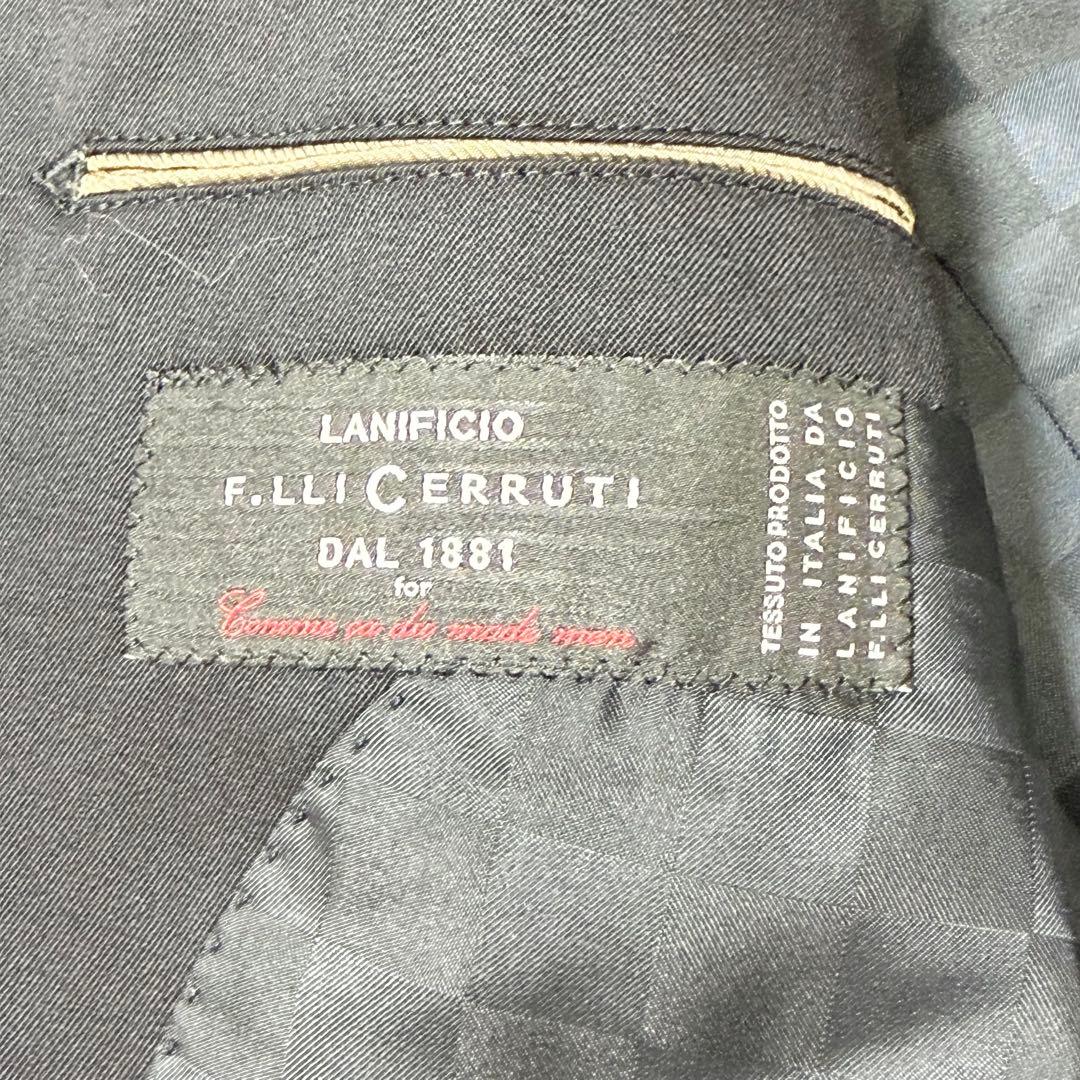 【最高級イタリア生地】コムサデモードメン×チェルッティ セットアップスーツ LL