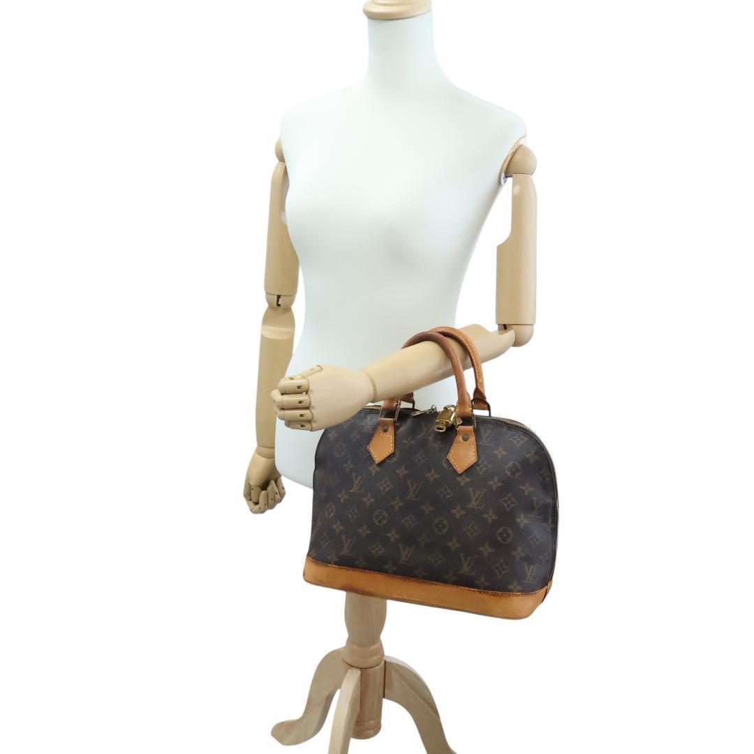 美品 ルイヴィトン アルマ モノグラム ハンドバッグ M51130