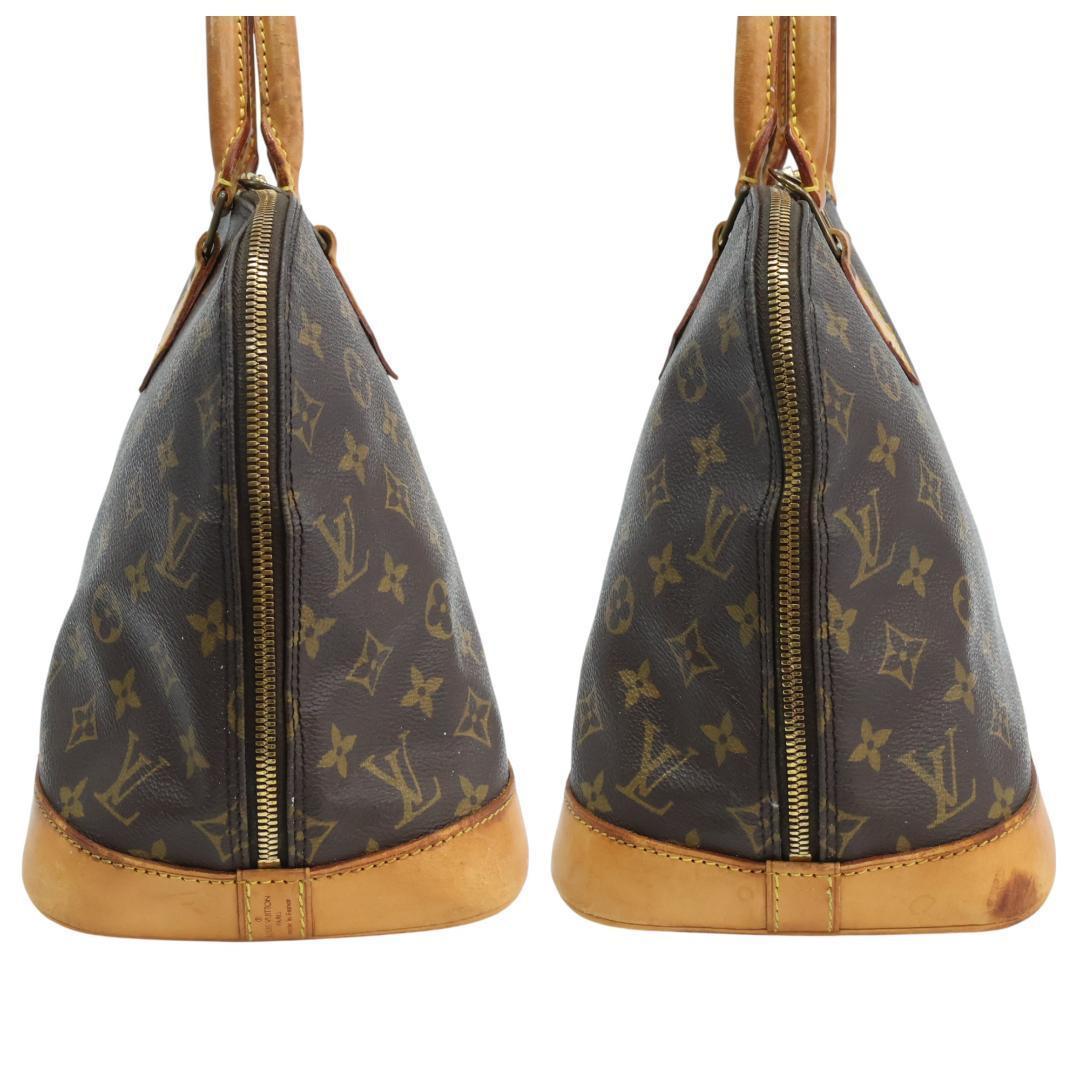 美品 ルイヴィトン アルマ モノグラム ハンドバッグ M51130