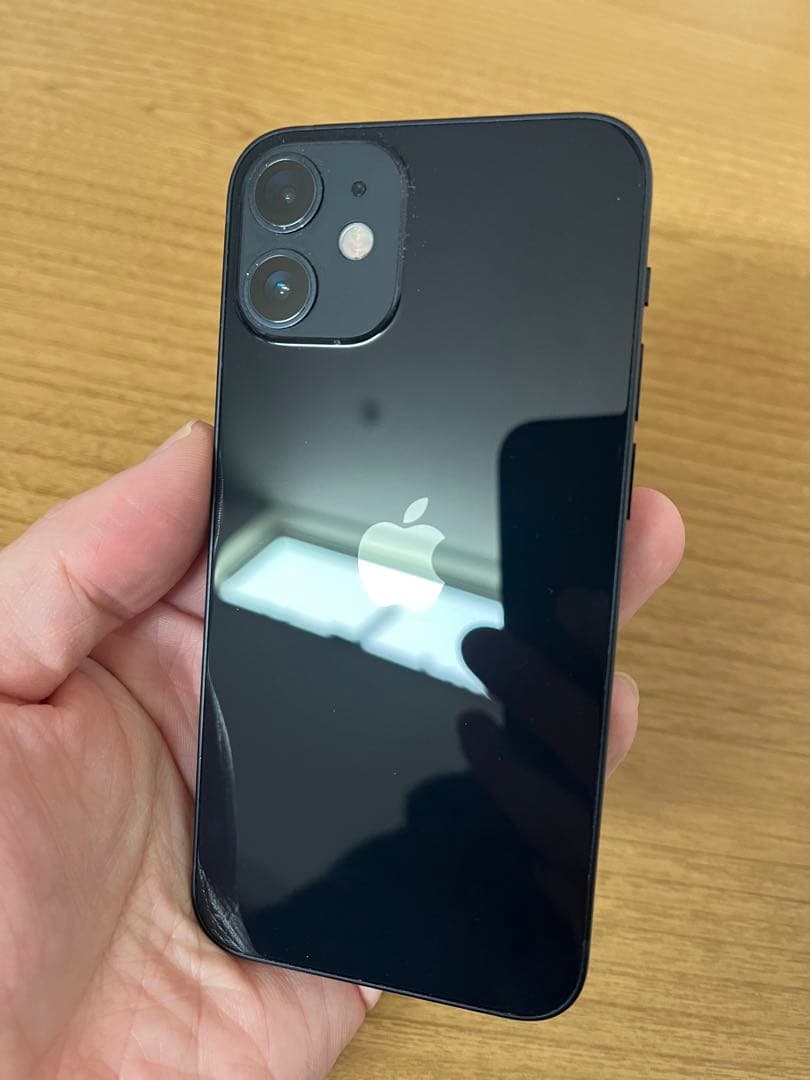 iPhone 12mini 256GB SIMフリー　ミッドナイト　タッチ難有