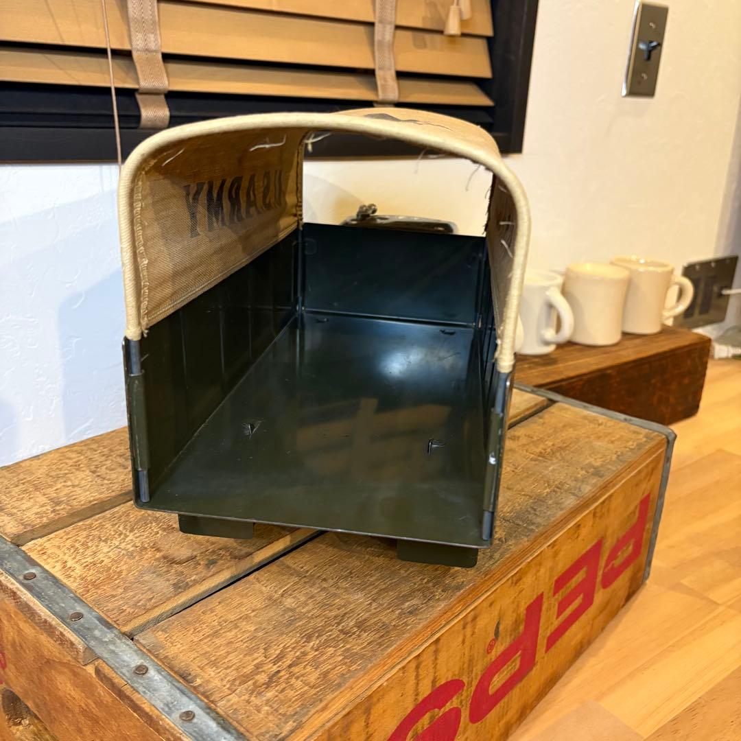 【希少】50s ヴィンテージ MARX\"社 U.S.ARMY トイ トラック