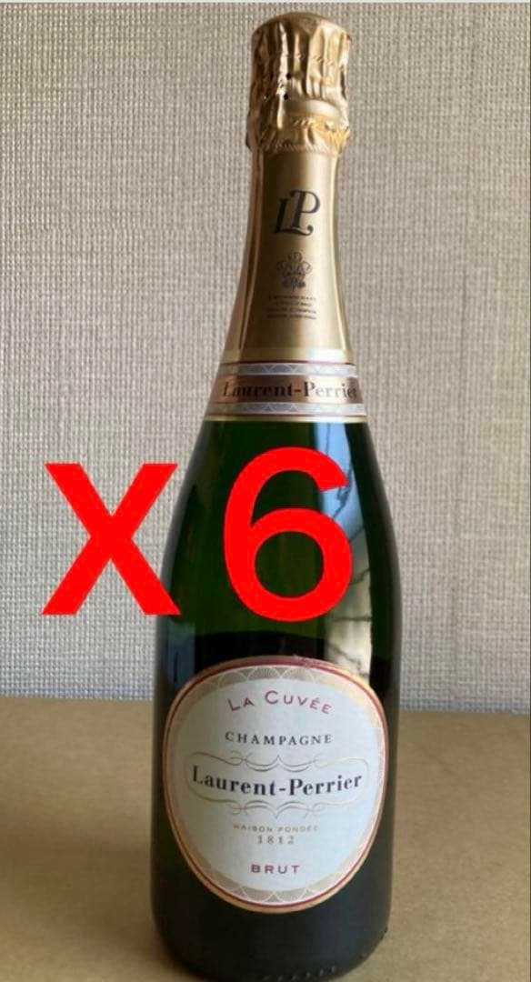【新品未開封】　シャンパン　ローランペリエ　750ml 6本