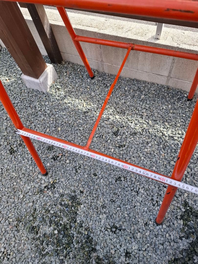 脚立　ジャンクガーデン　アンティーク　レトロ　　シャビー