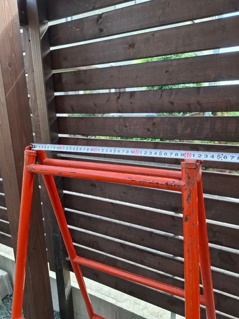 脚立　ジャンクガーデン　アンティーク　レトロ　　シャビー