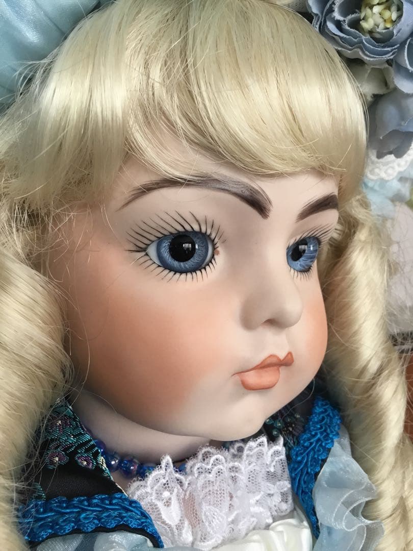 ビスクドール❤️『冬麗ふゆうらら』碧空のBru Jne❤️リプロ