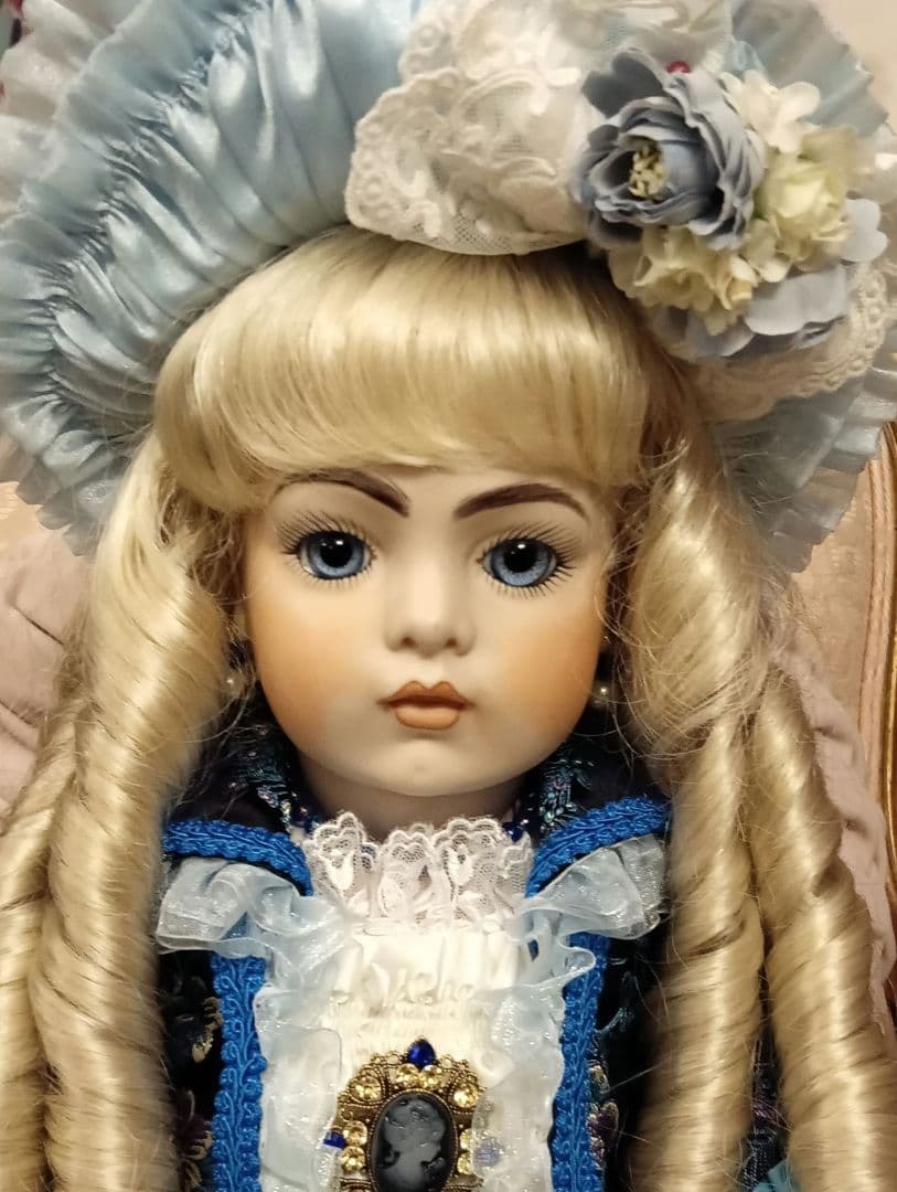 ビスクドール❤️『冬麗ふゆうらら』碧空のBru Jne❤️リプロ