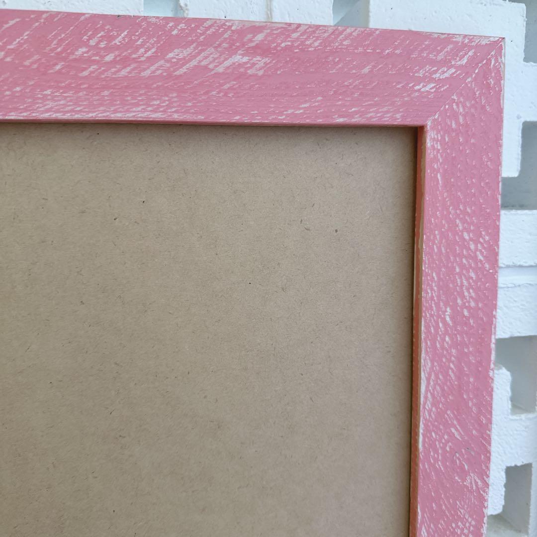 Rahaina★ヘザーブラウンM、Lサイズ対応額縁