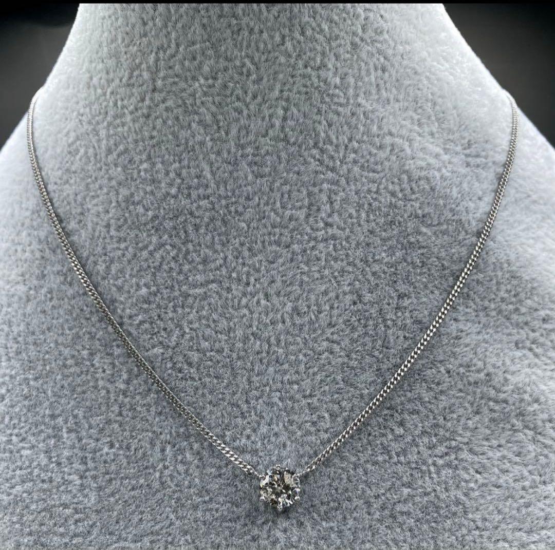 専用JA148★高級 大粒 ダイヤモンド1.07ct プラチナ ネックレス