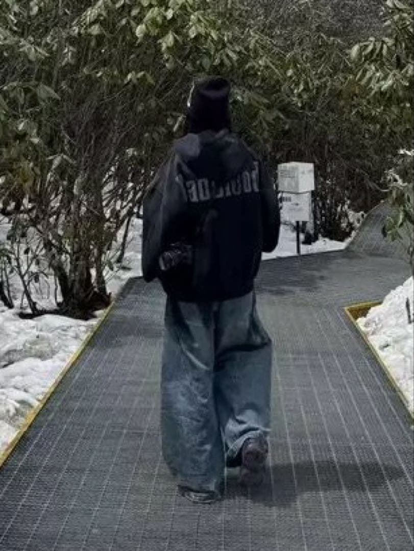 badblood グレー ジャケットパーカー 男女兼用 M