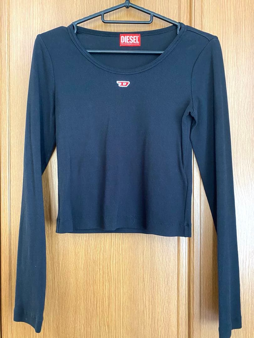 まの様宛 DIESEL T-BALLET-D ブラック M 長袖カットソー
