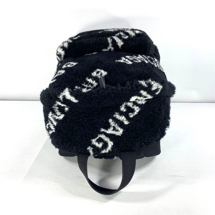 BALENCIAGA EVERYDAY FUR BACKPACK バッグ ロゴ