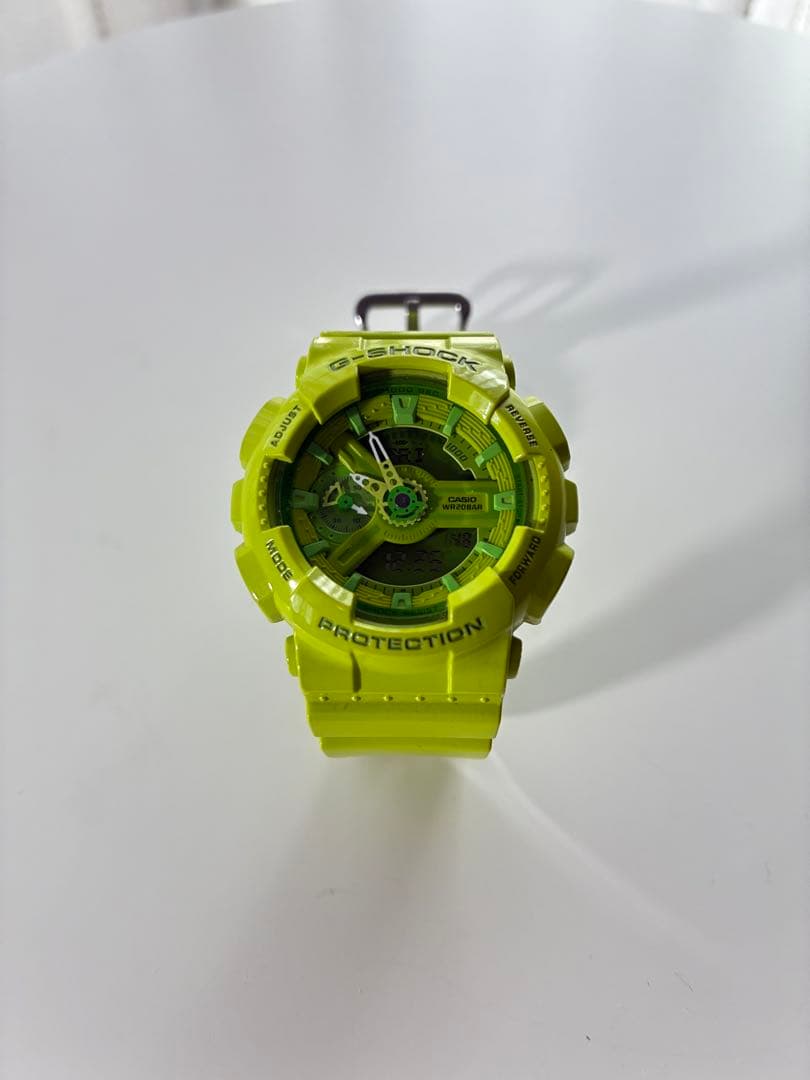 G-SHOCK ハイパーカラー GA-110 ライムグリーン