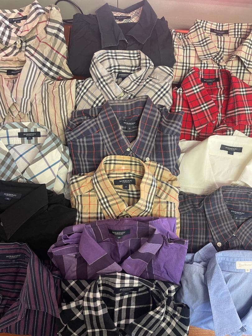 あ*り様 【オークション】バーバリー レディースシャツ 21枚 42/S-M ノ